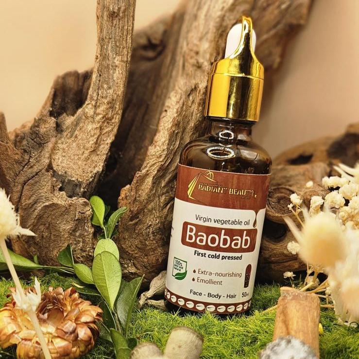 Baobab Virgin vegetable Oil First Pressed Cold 50 ml