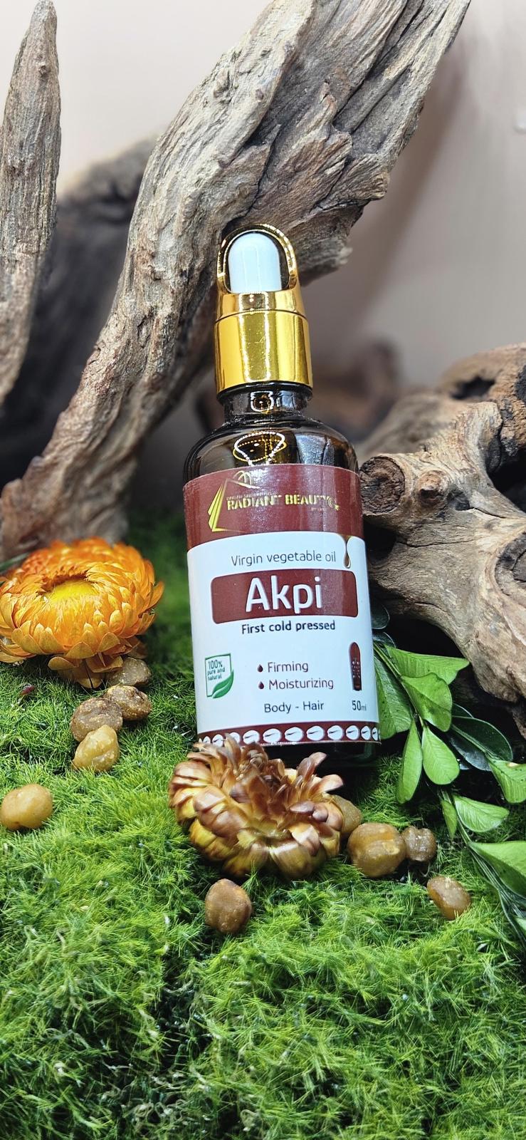 Akpi Virgin vegetable Oil First Pressed Cold - 50 ml & 100 ml