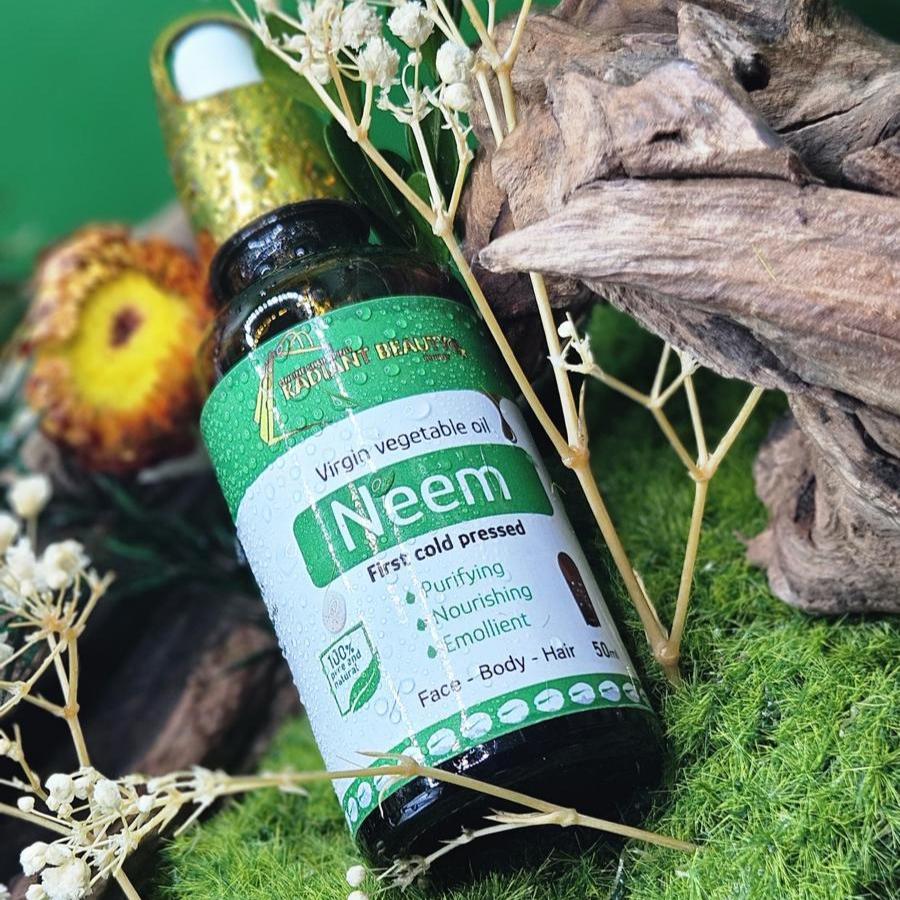 Neem Virgin vegetable Oil First Pressed Cold 50 ml