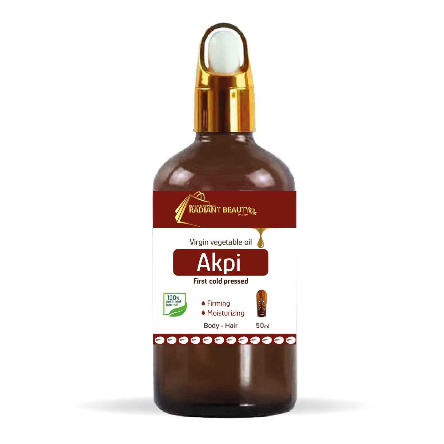 Akpi Virgin vegetable Oil First Pressed Cold - 50 ml & 100 ml